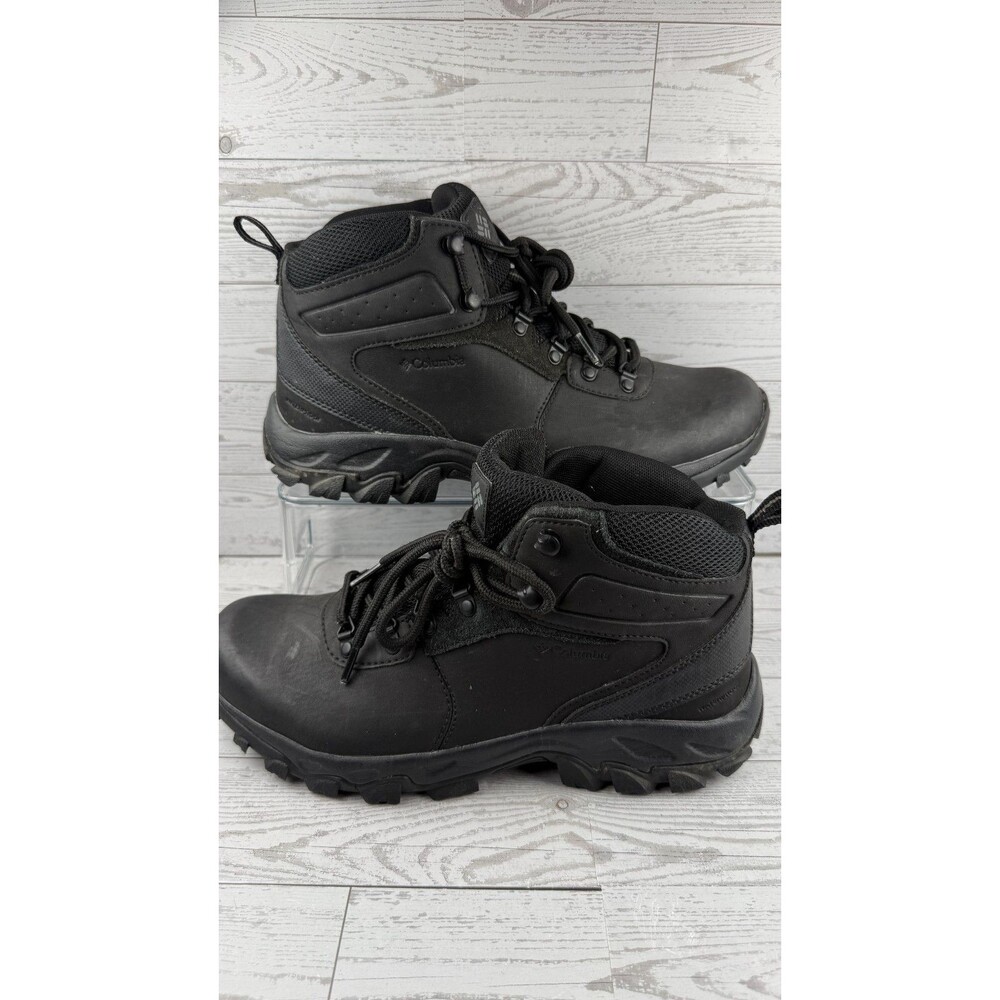 Columbia Newton Ridge Plus II BI3970-011 Black 9.5 2E Mens Hiking Boots #918